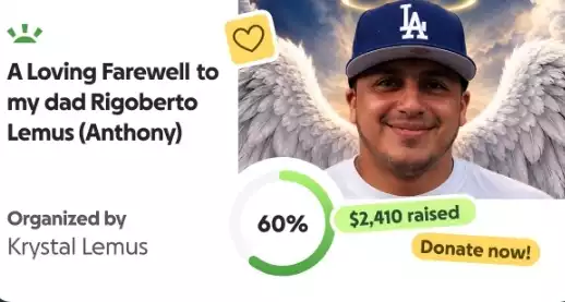 Rigoberto Antonio Lemus gofundme crash