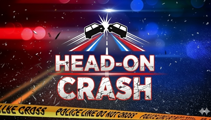 head-on crash