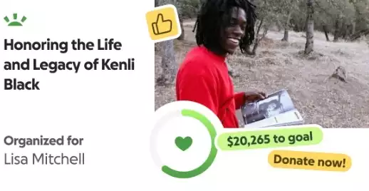 Kenli Black gofundme crash